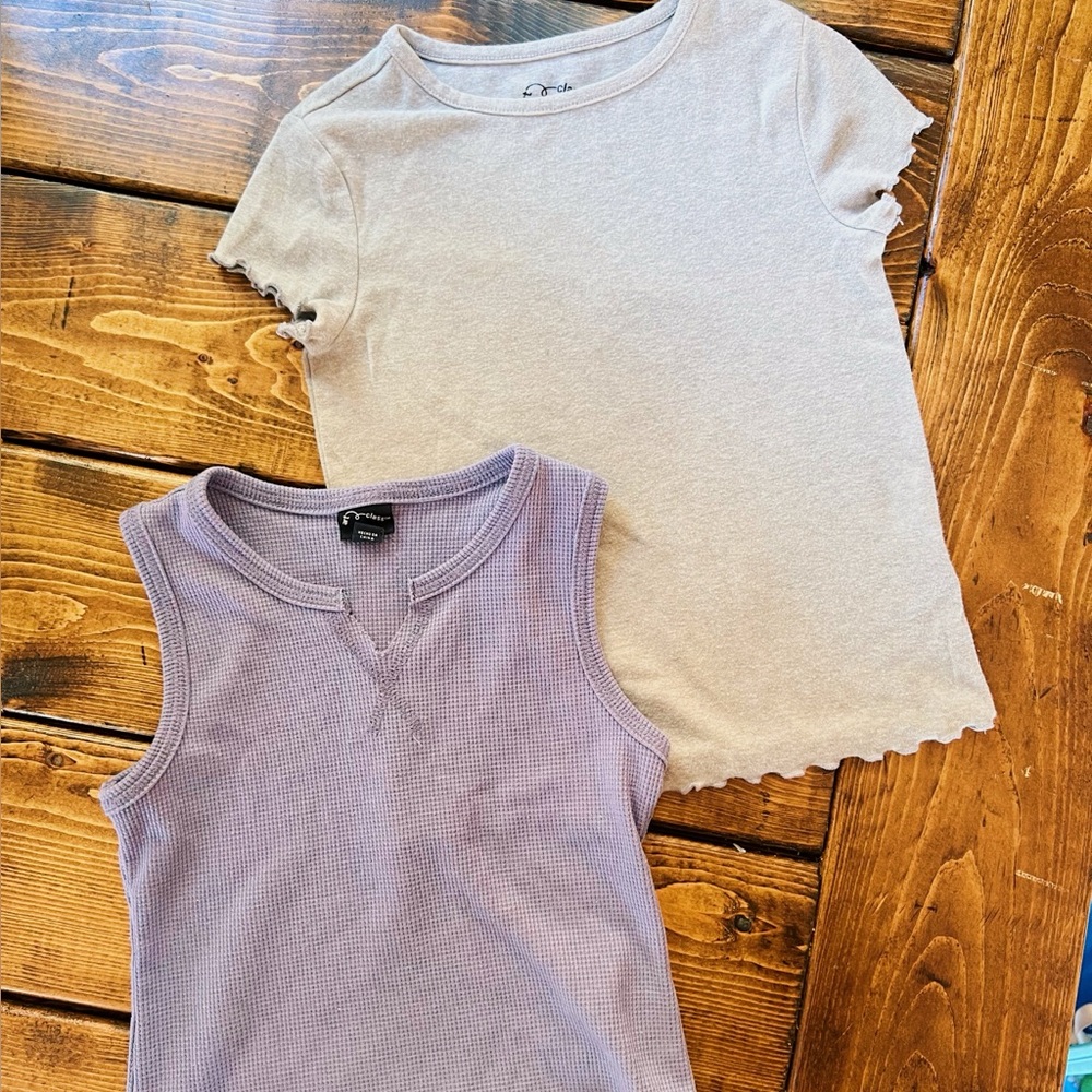 art class kids’ tops 🩶